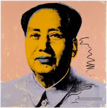 Mao Tse Tung 9 Andy Warhol Pinturas al óleo